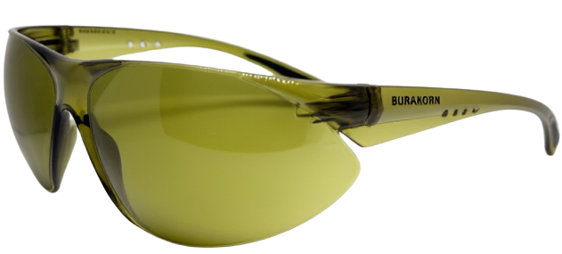 Burakorn Vision B-Sentinel 430 olive low-light performance eyewear front view