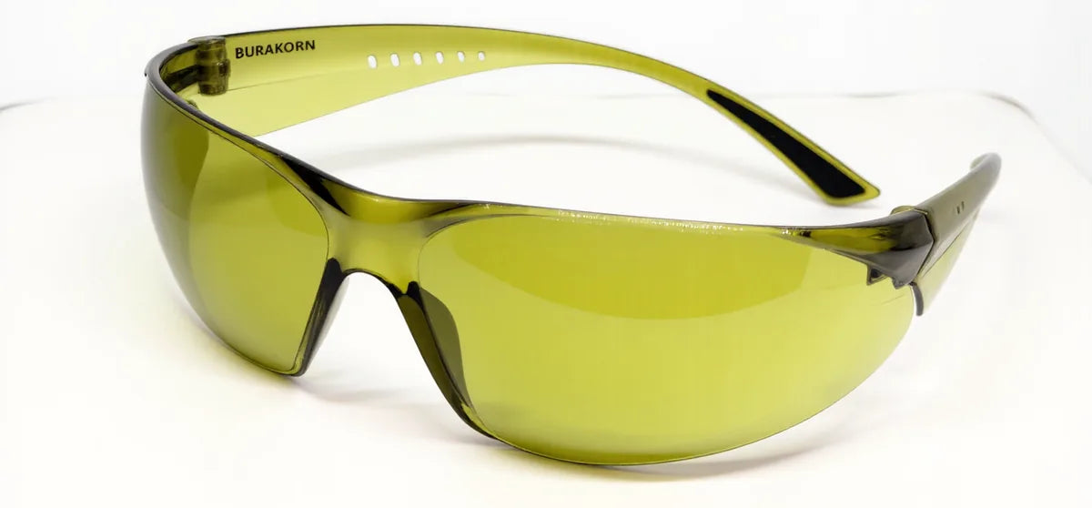 Burakorn Vision B-Sentinel 430 olive low-light performance eyewear front view